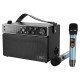 Портативна колонка Bluetooth HOCO BS50 Chanter wireless double mic karaoke speaker 120W Чорна