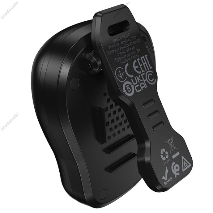 Портативна колонка Bluetooth Hoco HC44 Star wearable BT speaker BT6.0 2W Black