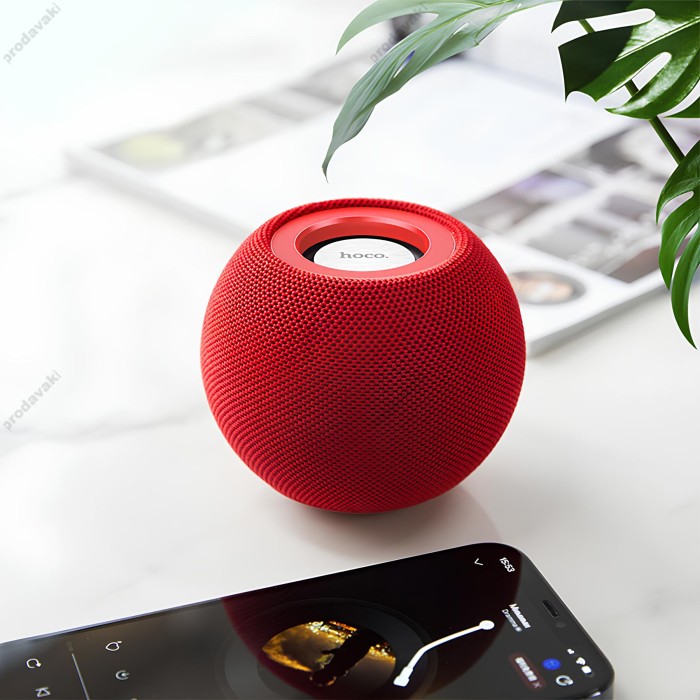 Портативна колонка Bluetooth HOCO BS45 Deep sound sports BT speaker 5W Red