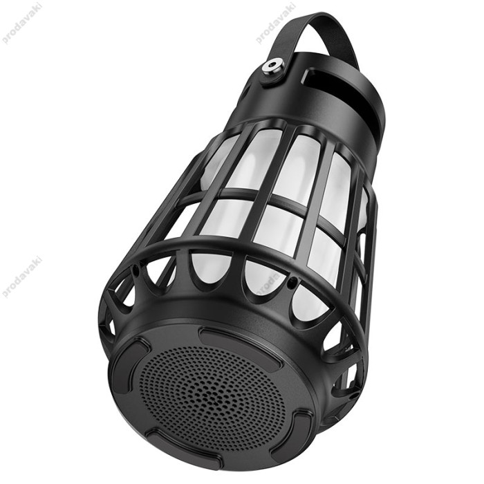 Портативна колонка Bluetooth HOCO BS61 Wild fun camping light speaker 10W Black