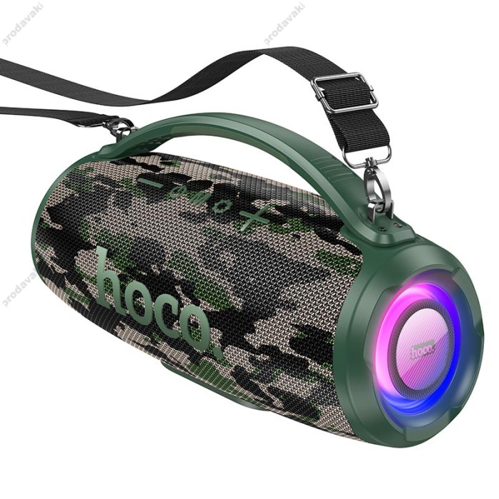 Портативна колонка Bluetooth HOCO HA4 Surge outdoor BT speaker 40W Camouflage green