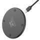 Бездротовий зарядний пристрій Borofone BQ3 Pro Ultra slim 15W black