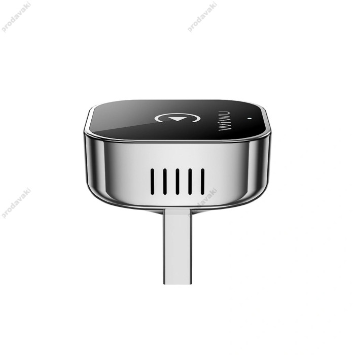 Автомобільний бездротовий адаптер Carplay WiWU Wi-CP003 Silver