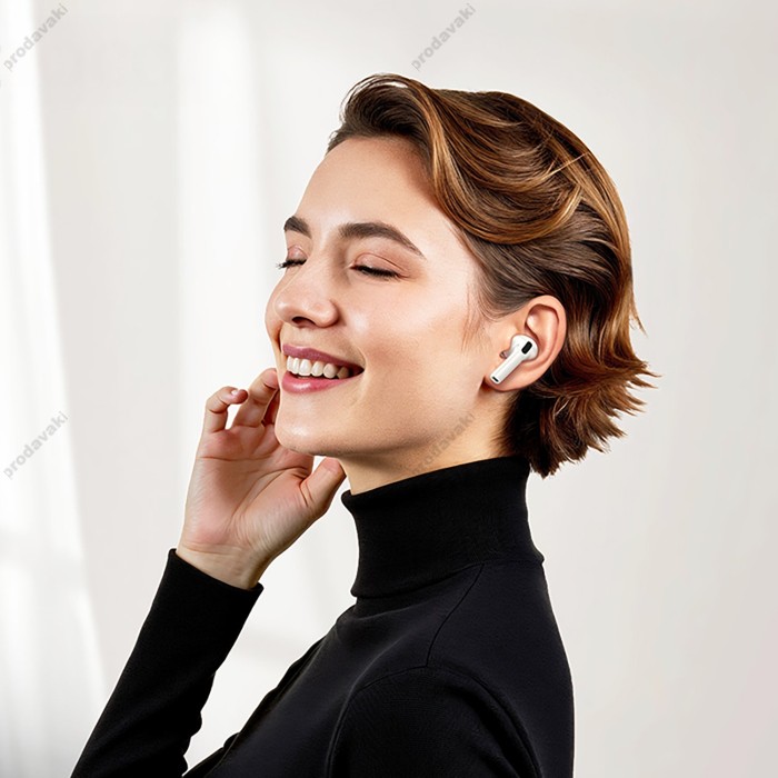 Бездротові Bluetooth навушники HOCO EW96 True wireless stereo headset BT 6.0 White
