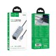 USB-Хаб Hoco HB1D converter 4в1 USB to 3xUSB 2.0+RJ45 Grey