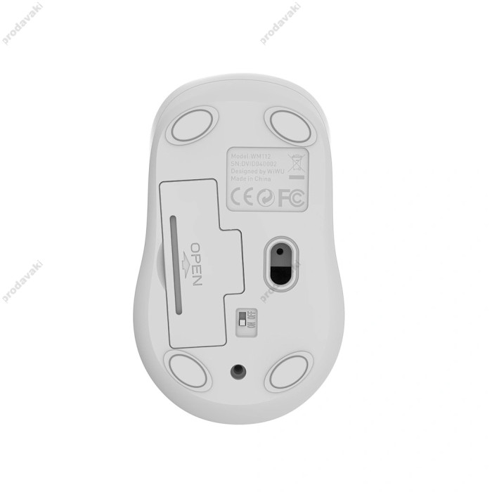 Комп'ютерна мишка WiWU WM112 2.4G Wireless Office Mouse White