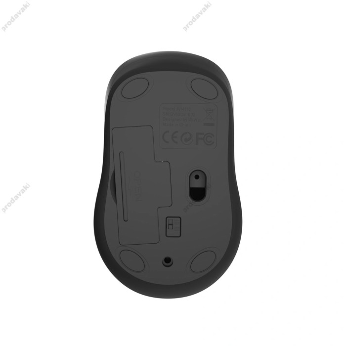 Комп'ютерна мишка WiWU WM112 2.4G Wireless Office Mouse Black