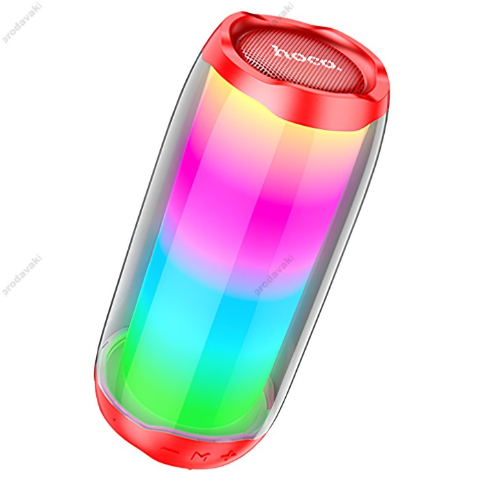 Портативна колонка Bluetooth HOCO HC8 Pulsating colorful luminous wireless 10W Red