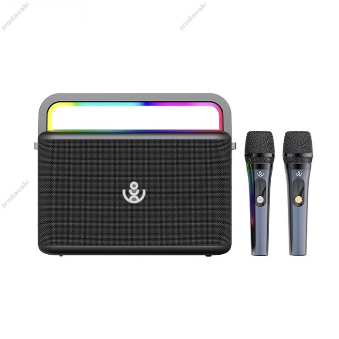 Портативна колонка Bluetooth Xdobo Nuts BT5.3 TWS з 2-ма мікрофонами 120W Black