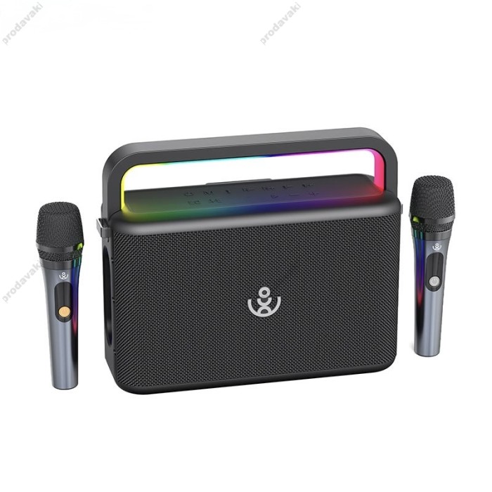 Портативна колонка Bluetooth Xdobo Nuts BT5.3 TWS з 2-ма мікрофонами 120W Black