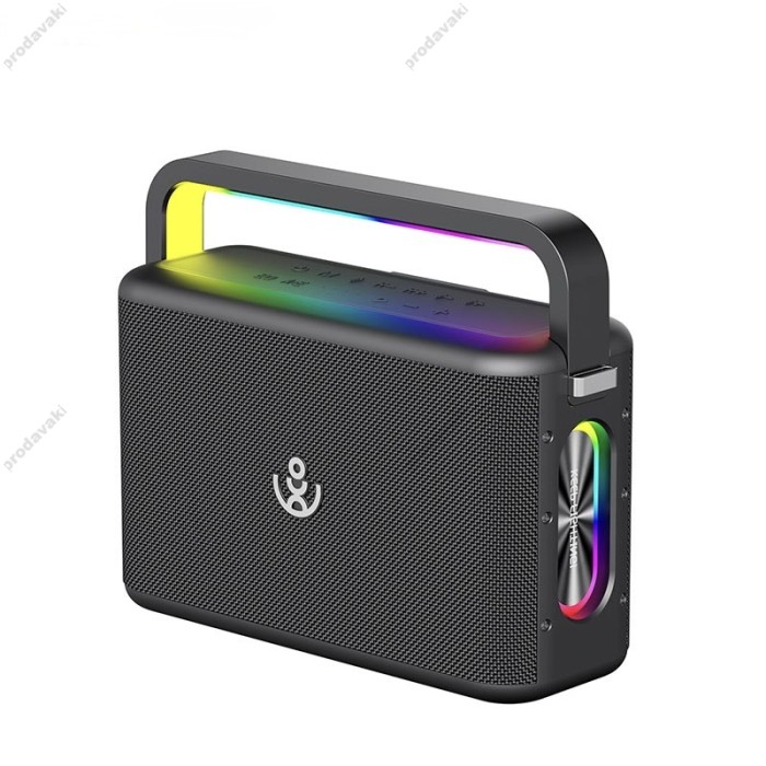 Портативна колонка Bluetooth Xdobo Nuts BT5.3 TWS з 2-ма мікрофонами 120W Black