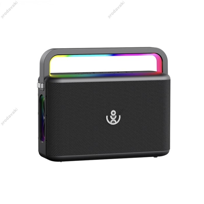 Портативна колонка Bluetooth Xdobo Nuts BT5.3 TWS з 2-ма мікрофонами 120W Black