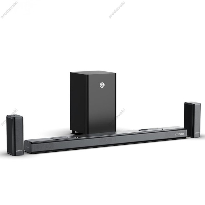 Портативна колонка Bluetooth Саундбар Xdobo Pacific 1982 (Soundbar support Dolby atmos) 500W Black