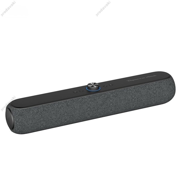 Портативна колонка Bluetooth Саундбар Xdobo Elegance Bar (Mini soundbar) BT5.3 16W Black