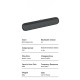 Портативна колонка Bluetooth Саундбар Xdobo Elegance Bar (Mini soundbar) BT5.3 16W Black