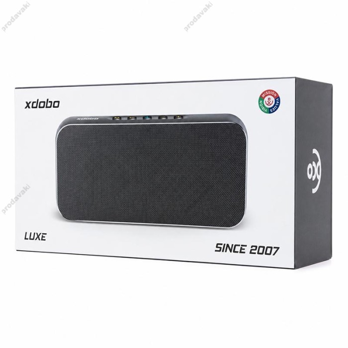 Портативна колонка Bluetooth Xdobo Luxe IPX5 BT5.3 60W Black
