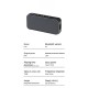 Портативна колонка Bluetooth Xdobo Luxe IPX5 BT5.3 60W Black