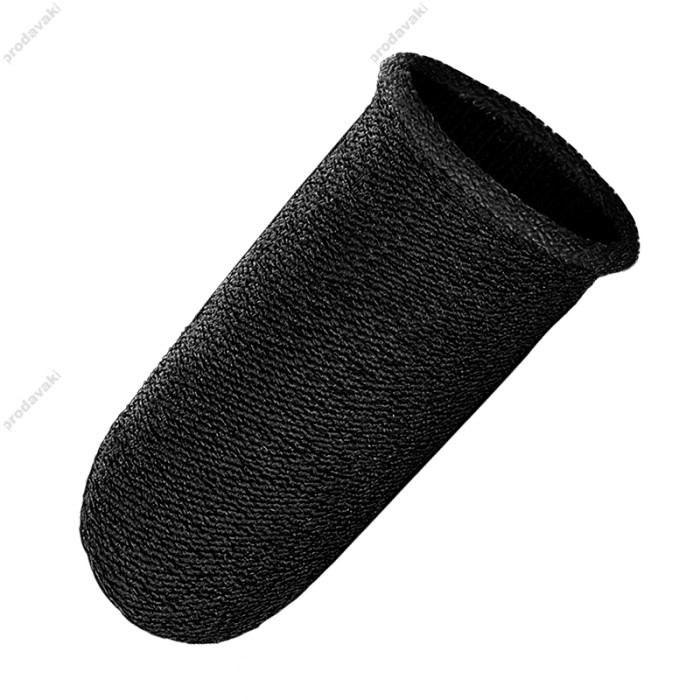Напальчники для гри на телефоні BOROFONE BG1 Superconducting fiber mobile game finger cots (carbon fiber) Black