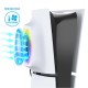 Повітряне охолодження Ipega PG-P5S019 cooling fan for PS5 Slim USB2.0/3.0 RGB White