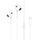 Дротові навушники HOCO M111 Max Primero digital headset Lightning White