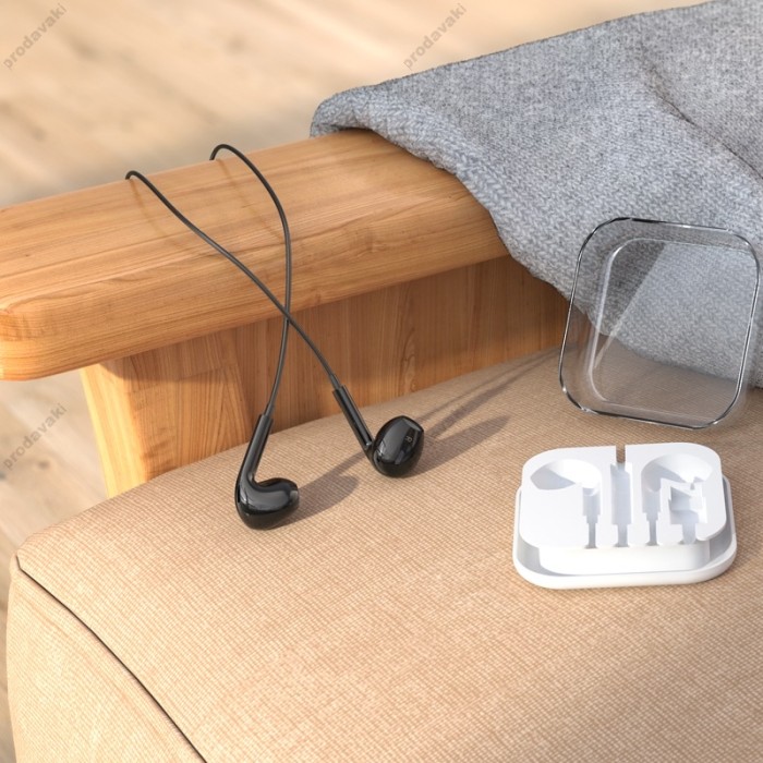 Дротові навушники HOCO M111 Max Primero digital headset Lightning Black
