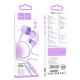 Дротові навушники HOCO M107 Discoverer universal earphones with mic 3.5mm Purple