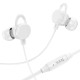 Дротові навушники HOCO M103 Rhyme universal earphones with microphone 3.5mm White