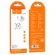 Дротові навушники HOCO M106 Fountain metal universal earphones with microphone 3.5mm Silver