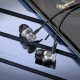 Дротові навушники HOCO M106 Fountain metal universal earphones with microphone 3.5mm Grey