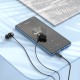 Дротові навушники HOCO M122 Power metal universal earphones with microphone 3.5mm Black