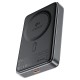 Повербанк портативний акумулятор Power bank Acefast M11 Qi2 MagSafe магнітний 30W 10000 mAh Black