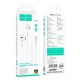 Дротові навушники HOCO M109 Pure joy wire control earphones with microphone 3.5mm White