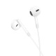 Дротові навушники HOCO M109 Pure joy wire control earphones with microphone 3.5mm White