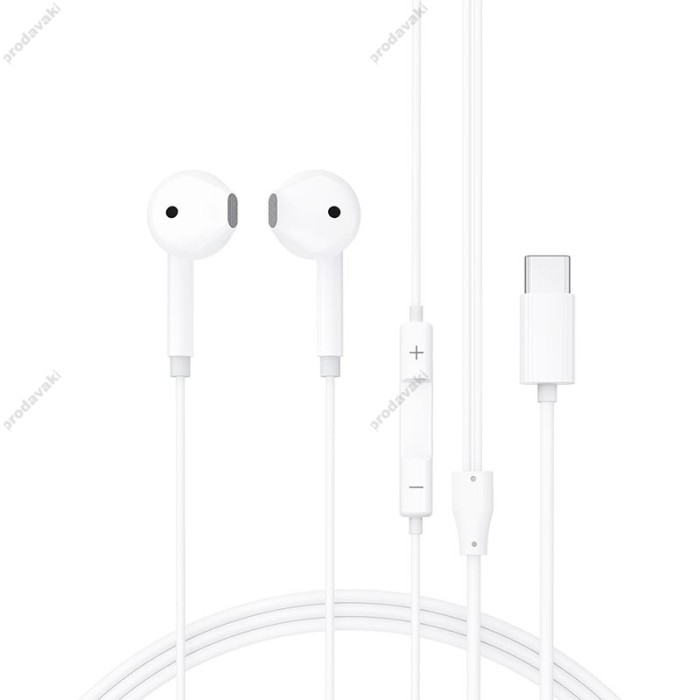 Дротові навушники ACEFAST L13 semi-in-ear wired earphones with mic Type-C White