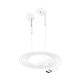 Дротові навушники ACEFAST L13 semi-in-ear wired earphones with mic Type-C White
