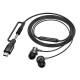 Дротові навушники HOCO M119A Mia universal earphones with microphone Type-C 3.5mm Black