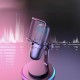 Мікрофон провідний настільний Onikuma M730 microphone RGB Type-C 2m Black