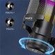 Мікрофон провідний настільний Jmary MC-PW13 Zero Latency Monitor Mic RGB Black