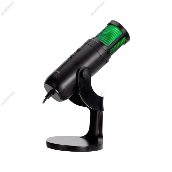 Мікрофон провідний настільний XTRIKE XMC-03 RGB USB 3.0 1.5m Black