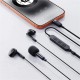Дротові навушники ACEFAST L12 semi-in-ear karaoke wired earphones Type-C Black
