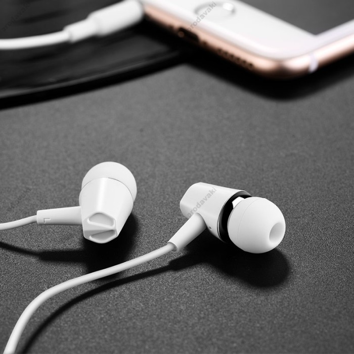 Дротові навушники HOCO M34 honor music White