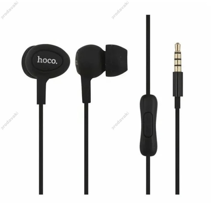 Дротові навушники HOCO M3 Universal Earphone Black