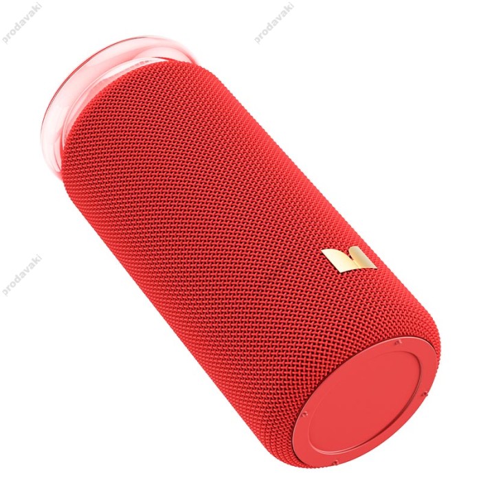 Портативна колонка Bluetooth MONSTER M210 Blaster Glow (MS62132) IPX5 BT5.4 20/40W Red