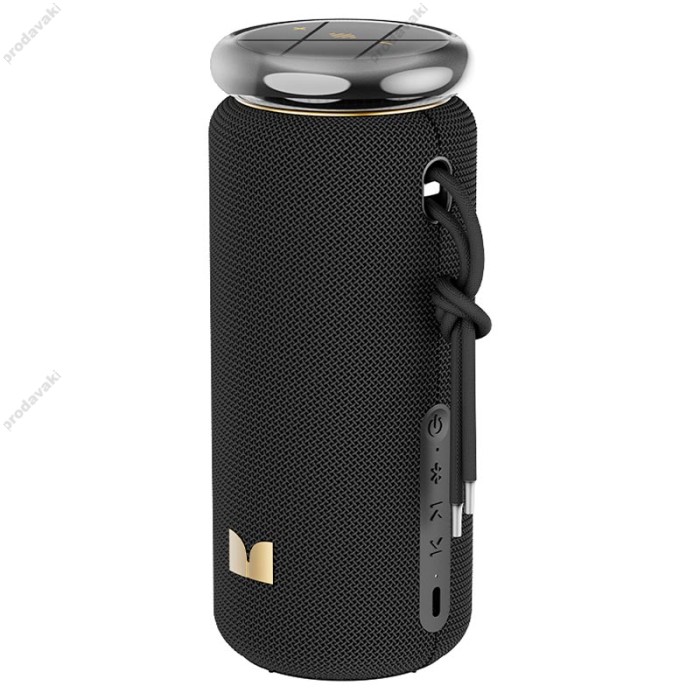 Портативна колонка Bluetooth MONSTER M210 Blaster Glow (MS62132) IPX5 BT5.4 20/40W Black