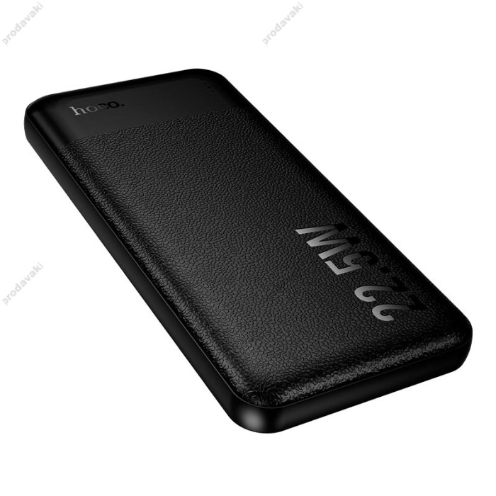 Повербанк портативний акумулятор Power Bank Hoco J159 Essence 22.5W 10000 mAh Black