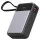 Повербанк портативний акумулятор Power bank ACEFAST M21 with cable 65W 20000 mAh Black