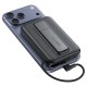 Повербанк портативний акумулятор Power bank Acefast M24 fast charging MagSafe магнітний 22.5W 10000 mAh Grey