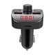 FM трансмітер Earldom ET-M43 Black з Bluetooth 4.1