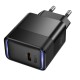 Мережевий зарядний пристрій HOCO CS113A Lounge single port 40/60W Black