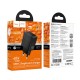 Мережевий зарядний пристрій HOCO CS113A Lounge single port 40/60W Black